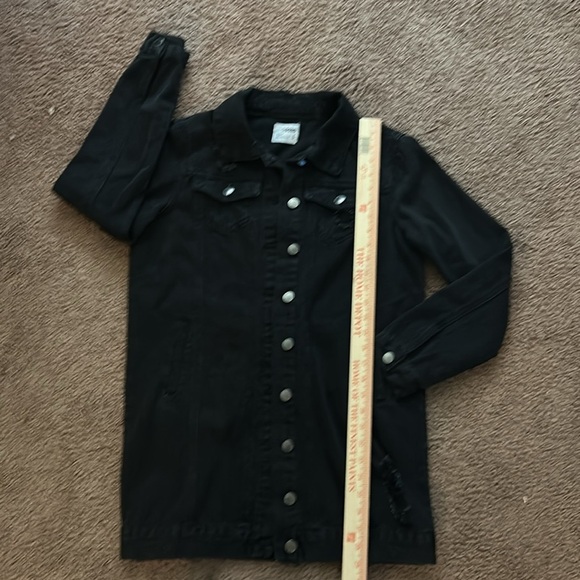 Black Denim Jacket - Picture 5 of 11